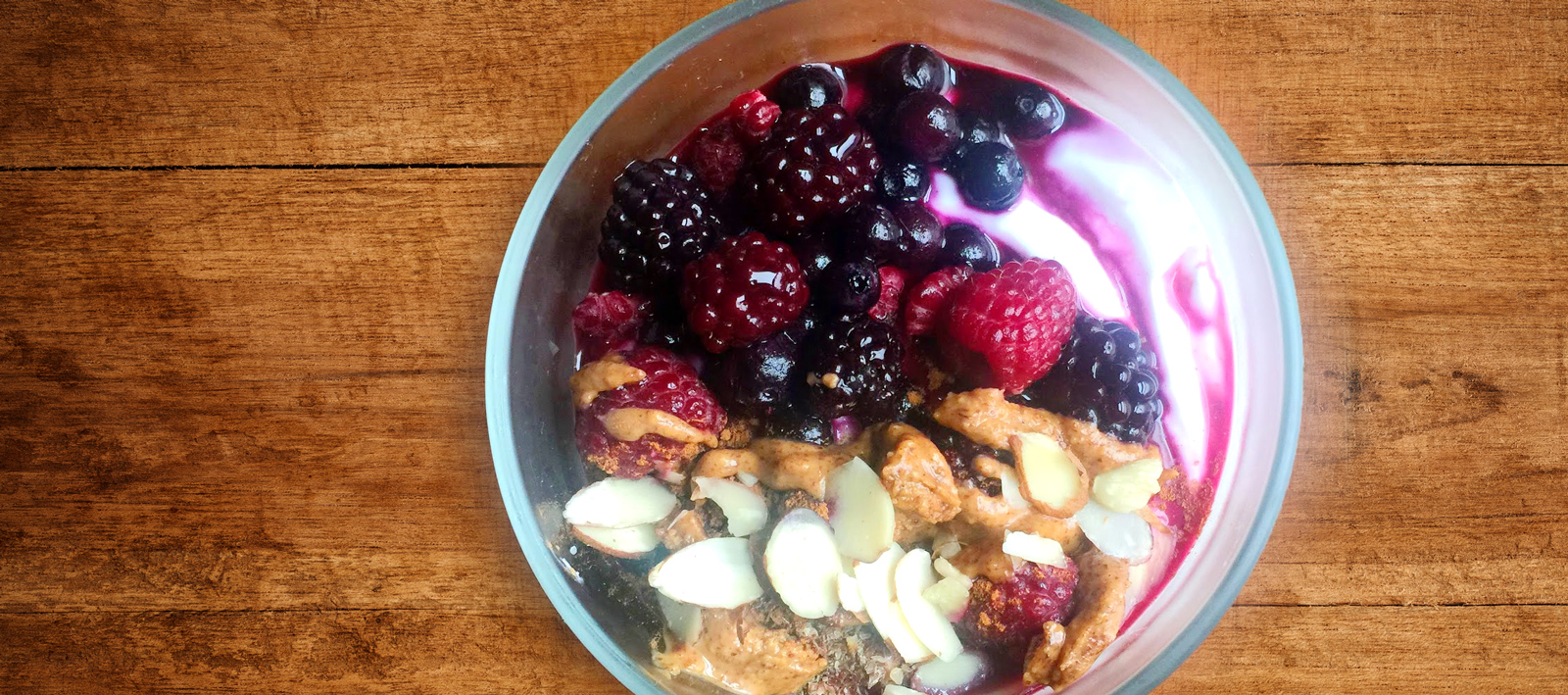 GutHealthy Recipe Greek Yogurt with Berries Breakfast Bowl