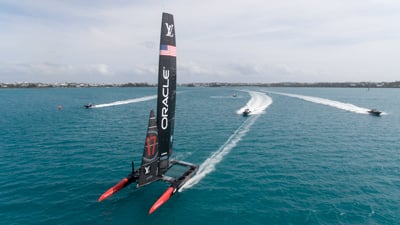 ORACLE Bank on Gut Reaction in America's Cup