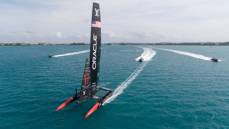 Oracle Team USA's competitive sailor's training is impacted by Ixcela's gut microbiome program